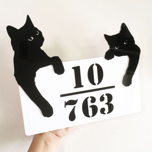 Making Your Home Stand Out with Cat-Inspired Unit Number Signages in Singapore