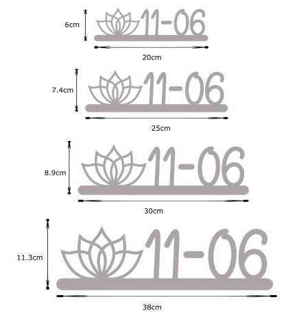 Lotus (Front) - Unit Number