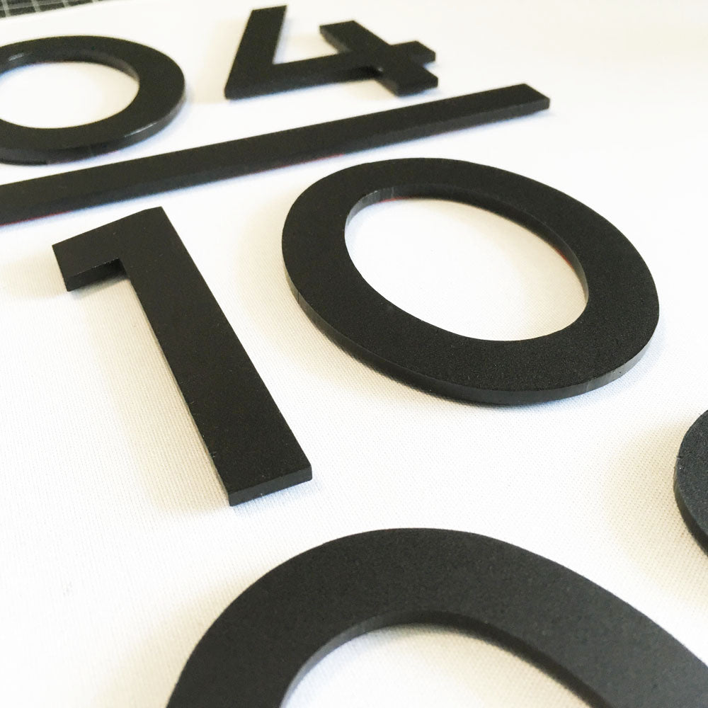 SP LM V - Unit Number (Matte Black)