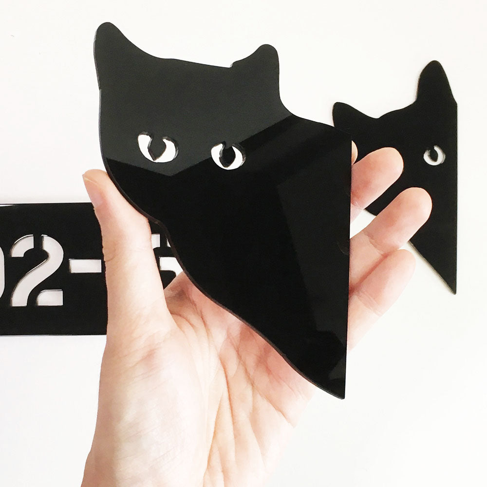 5 Cats Speech Bubble - Unit Number