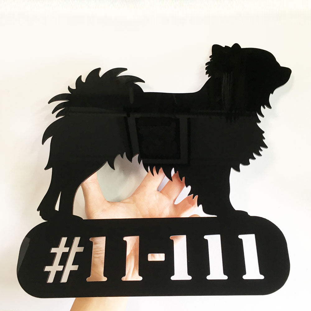 29cm - Chihuahua - Dog Shape Unit Number