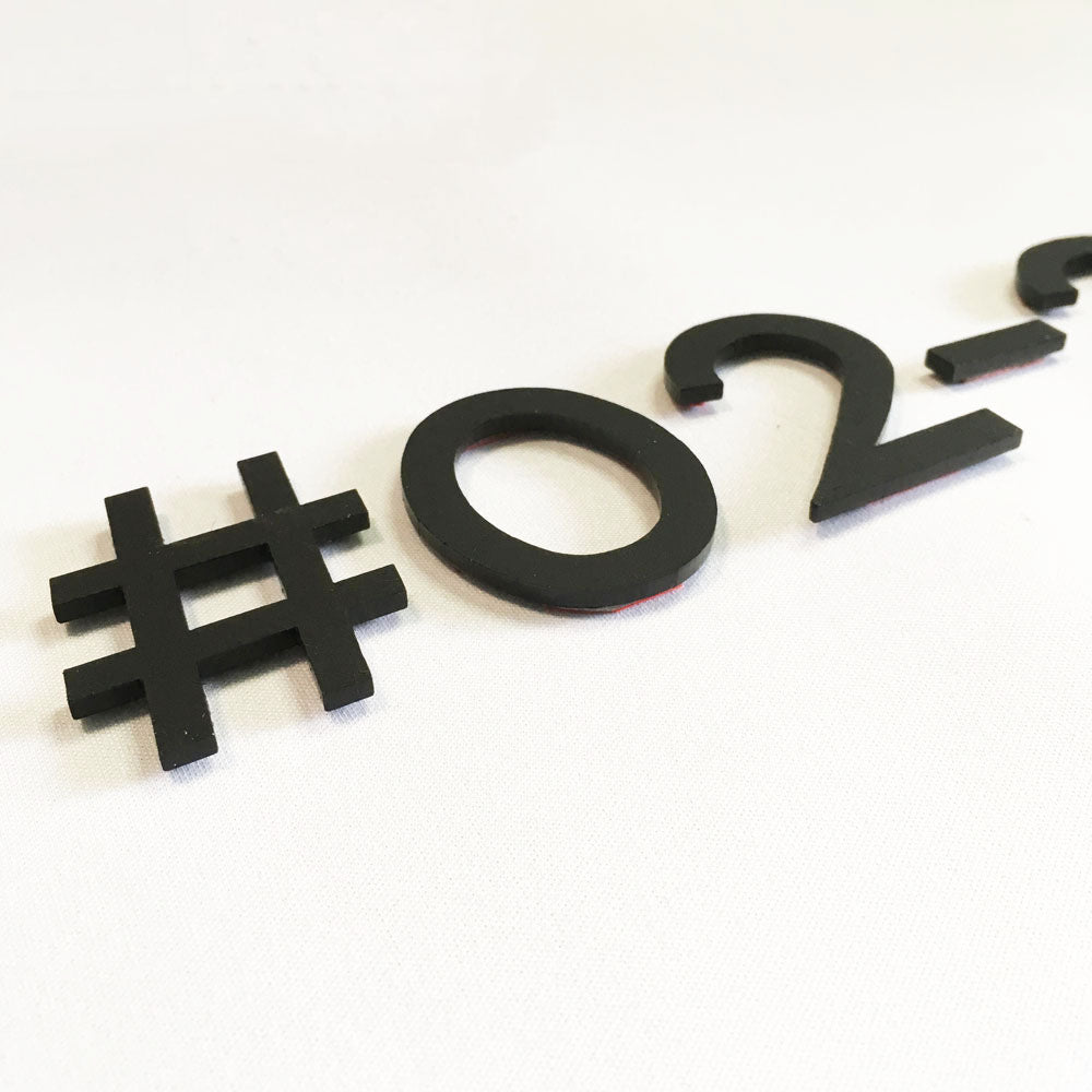 24cm - Matte Black - SP LM - Unit Number