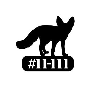 29cm - Fennec Fox - Unit Number