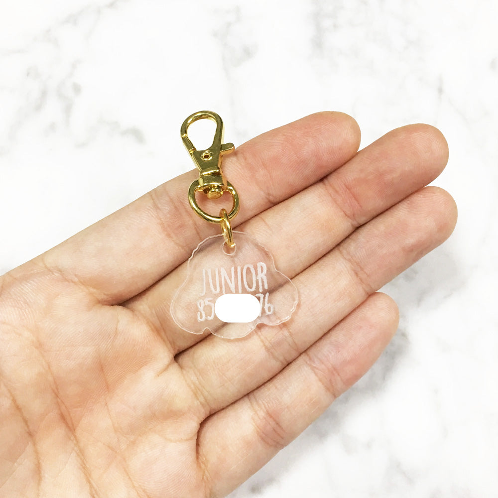 Poodle - Acrylic Tag