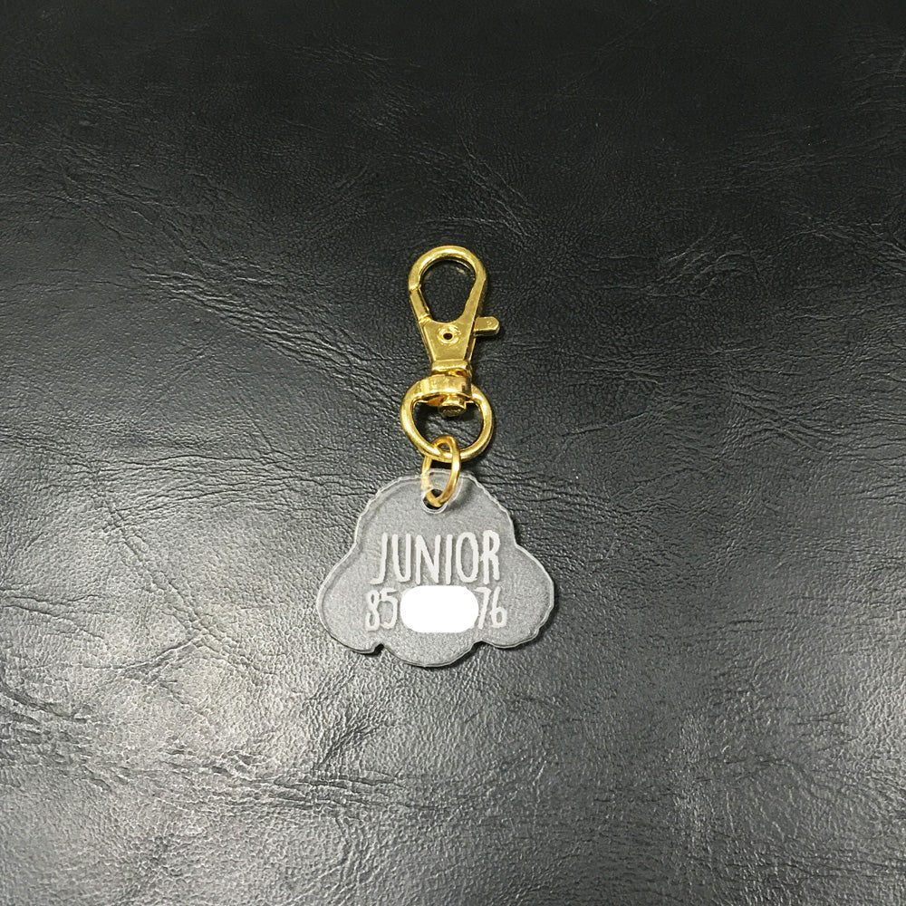 Poodle - Acrylic Tag