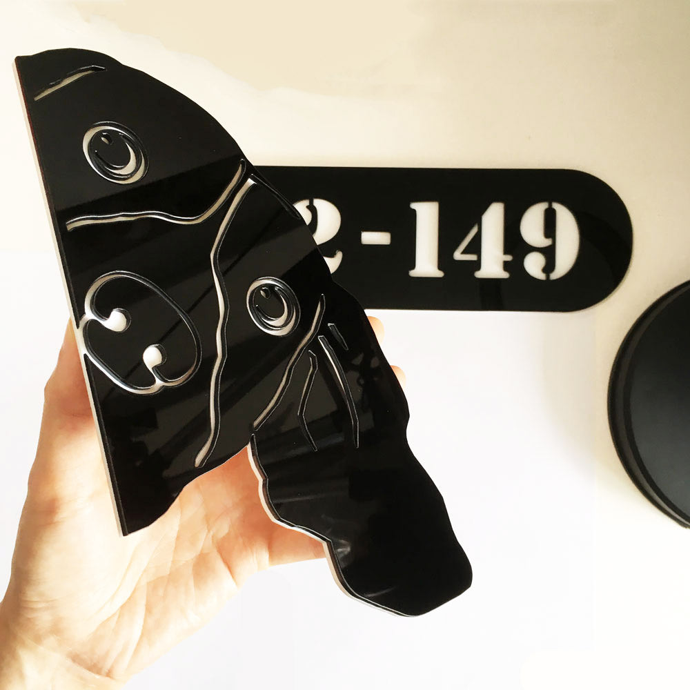 Beagle Peek - Dog Shape Unit Number