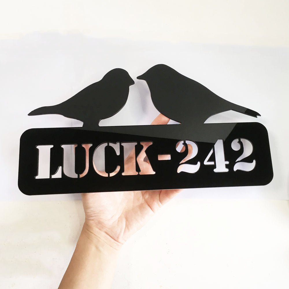 30cm - Birds - Unit Number