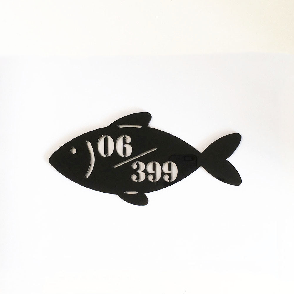 Fish Shape Unit Number