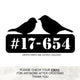30cm - Birds - Unit Number