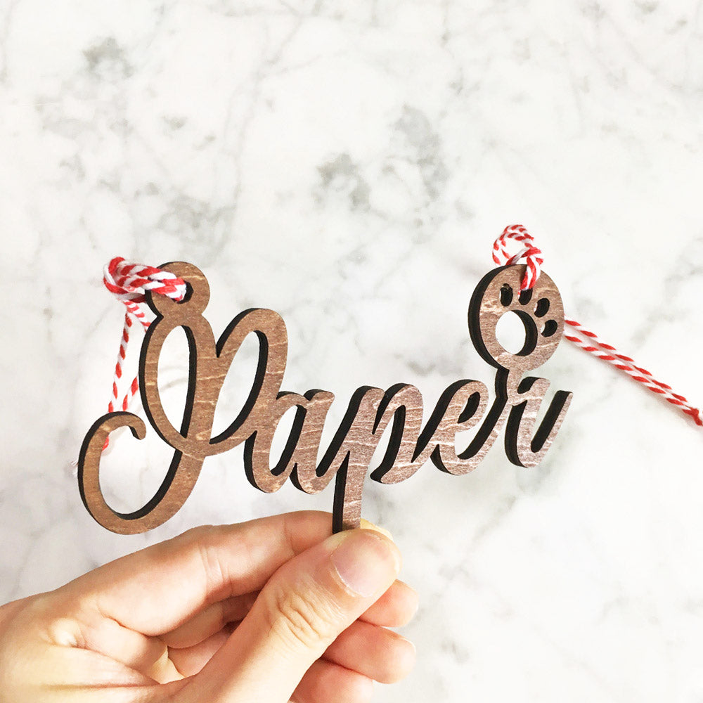 Custom Cut Wooden Words (10 Characters & Below)