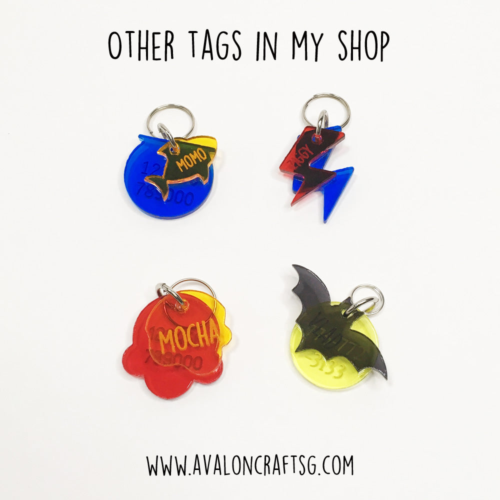 Fish Bowl - Acrylic Tag