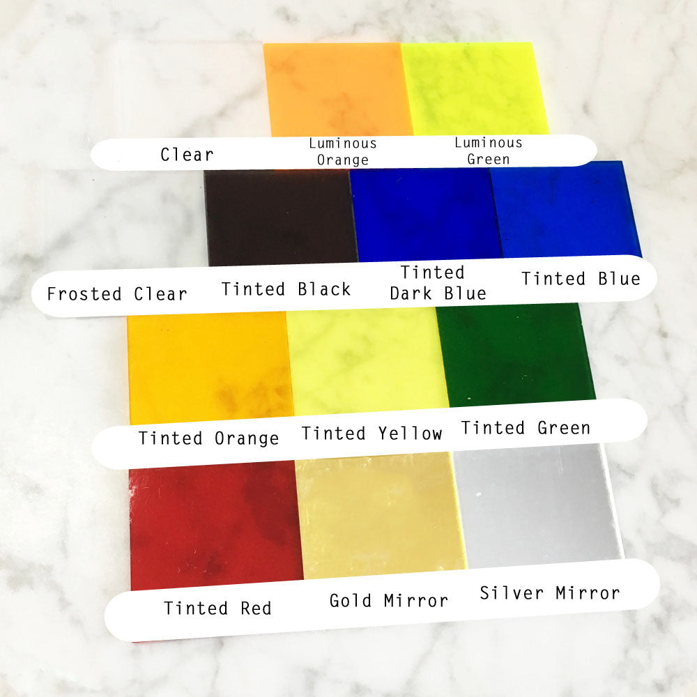 Name & Number - Acrylic Tag 30mm