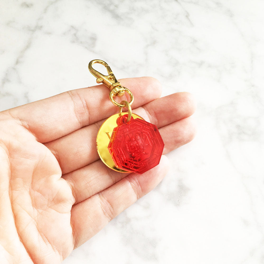 福 (character Fú) - Acrylic Tag