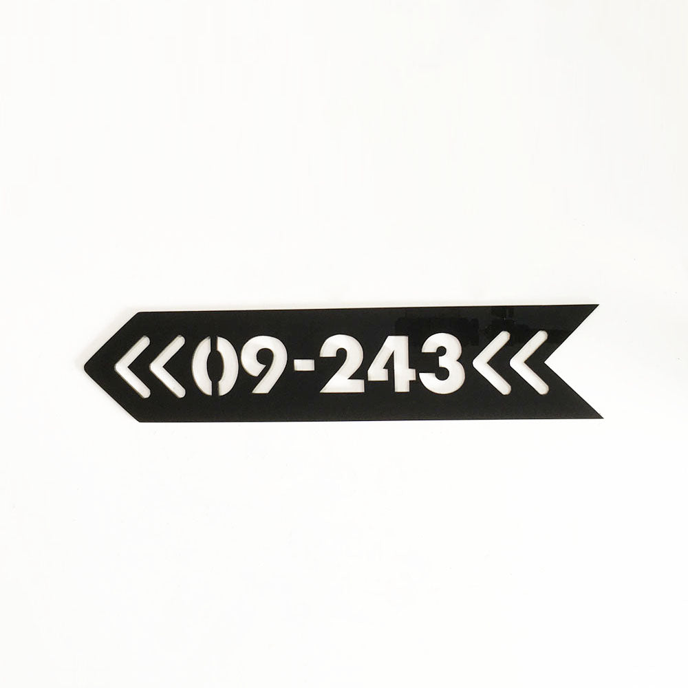 Directional / Arrow - Unit Number