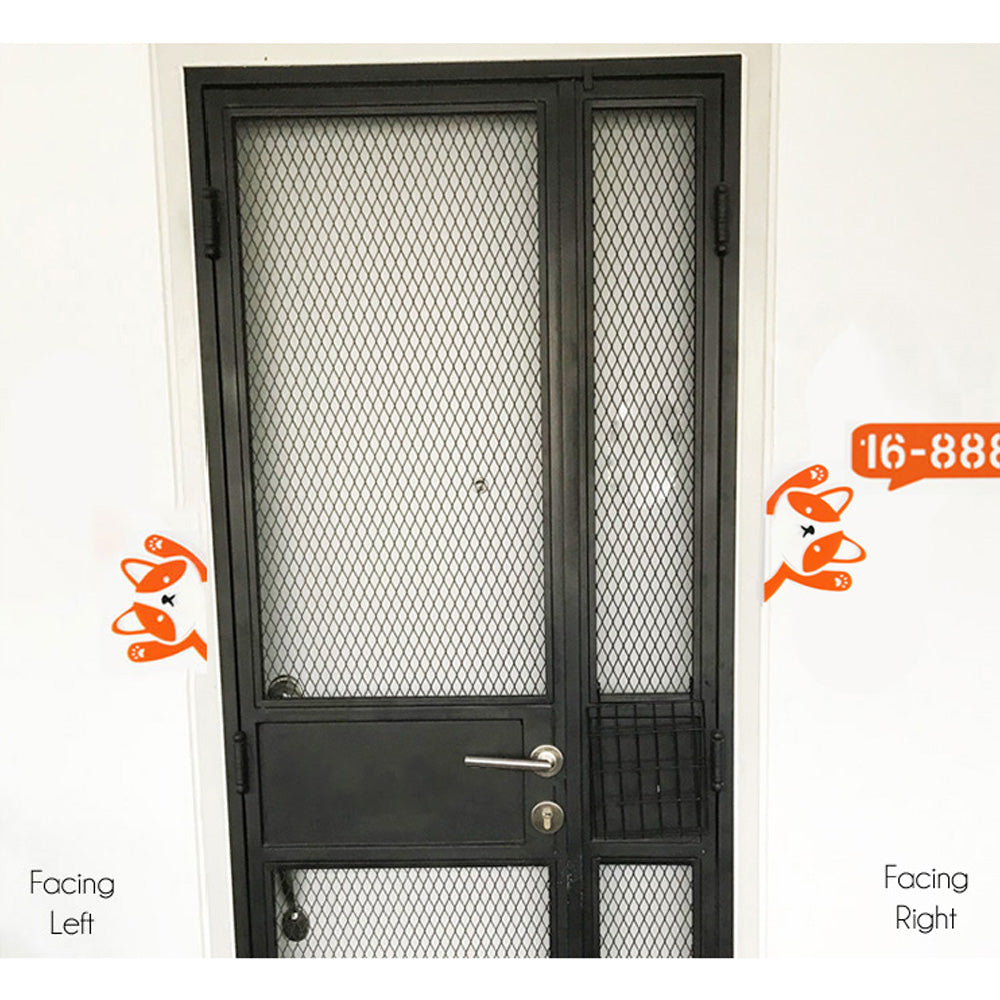 Corgi Speech Bubble (Big) - Unit Number