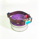 Purple - Henbury Leather Dog Collar (Rainbow)