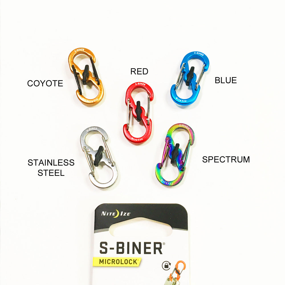 Nite Ize - S-BINER® MICROLOCK® ALUMINUM