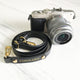 Black - Skinny Leather Camera Strap - Avaloncraftsg