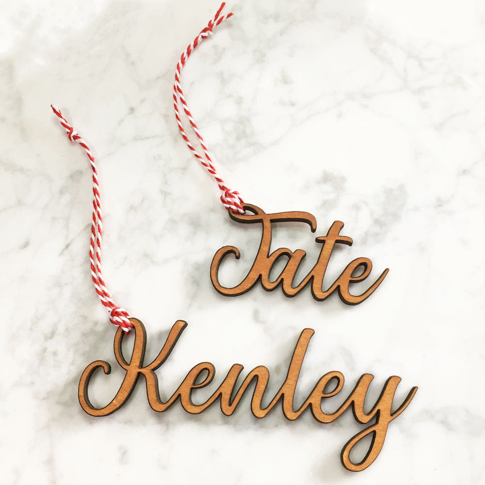 Custom Cut Wooden Words (10 Characters & Below)