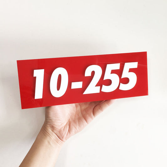 House Door Unit Number