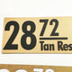 38cm - TEXT (Matte Black) - Unit Number