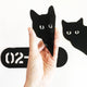 5 Cats Speech Bubble - Unit Number
