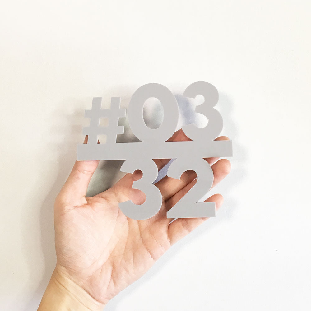12cm - LMB - Unit Number