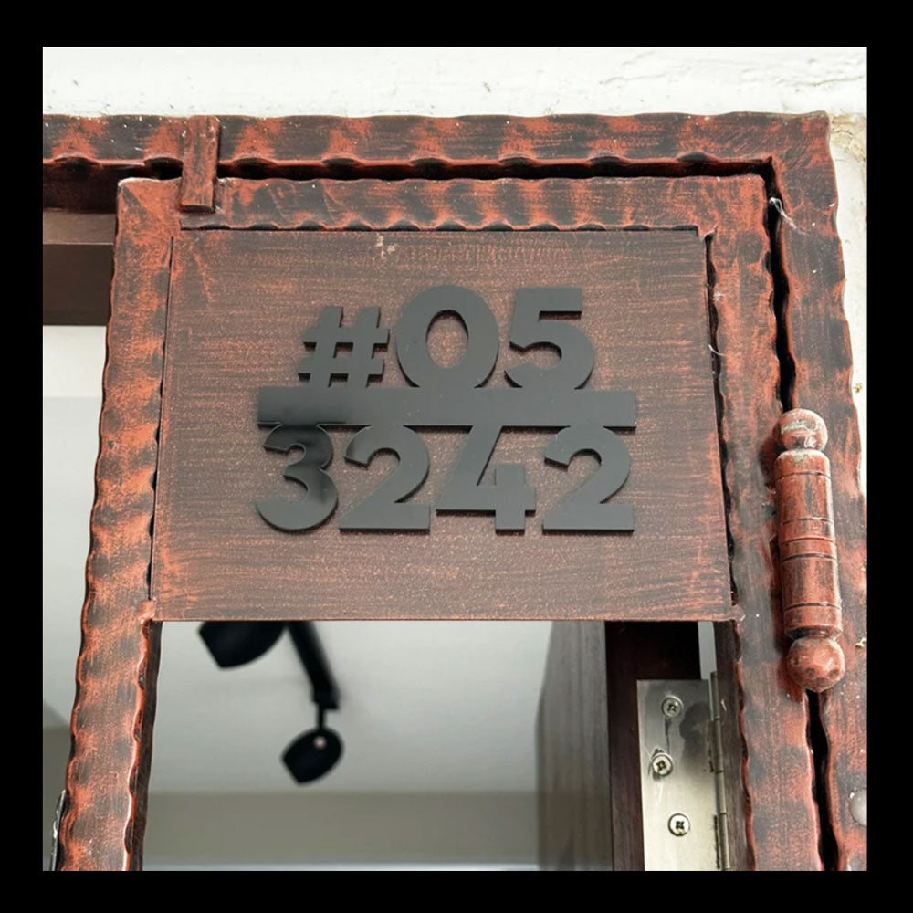 12cm - LMB - Unit Number