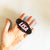 Personalised Retro Keychain / Bagtag - 1 Colour