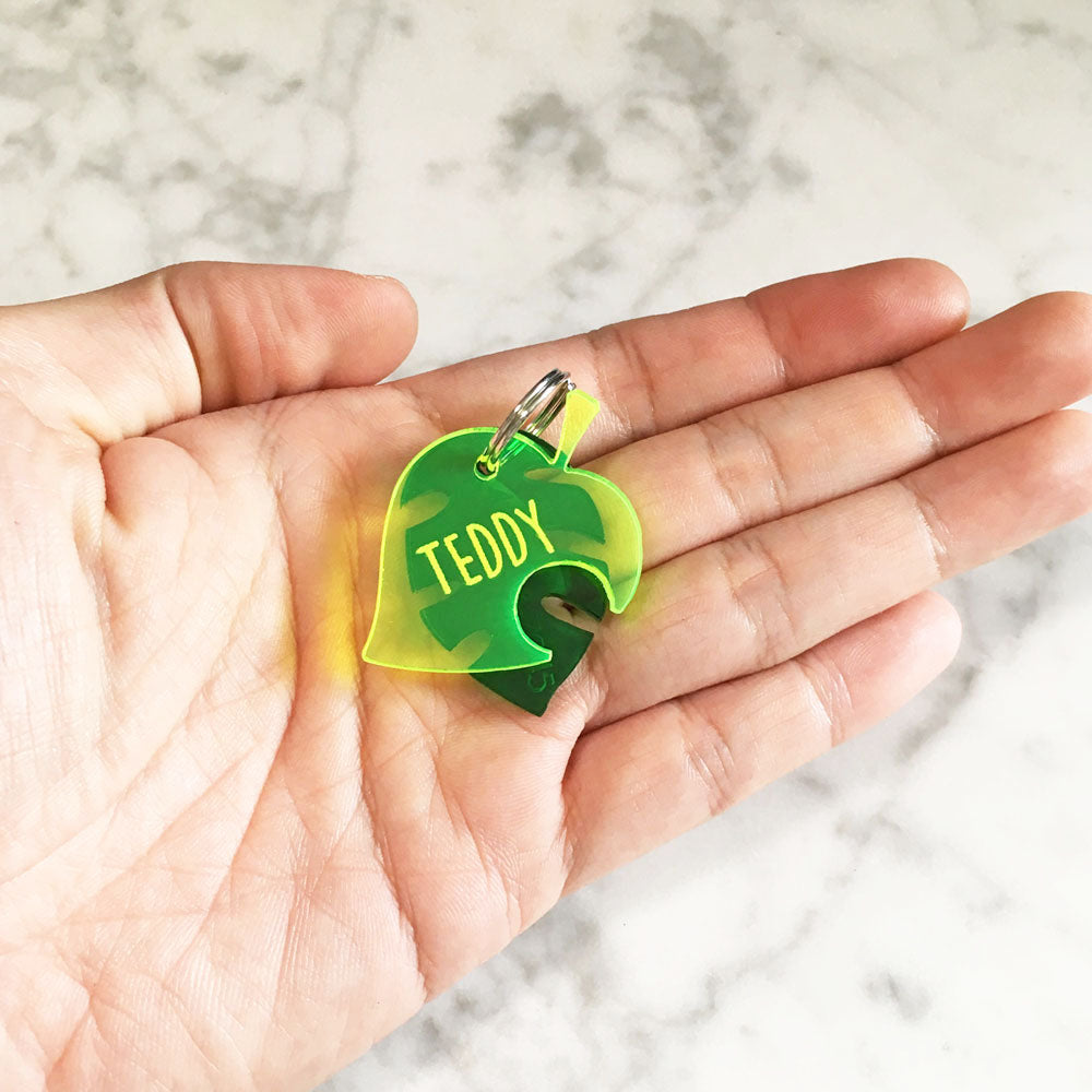 Monstera Leaf - Acrylic Tag