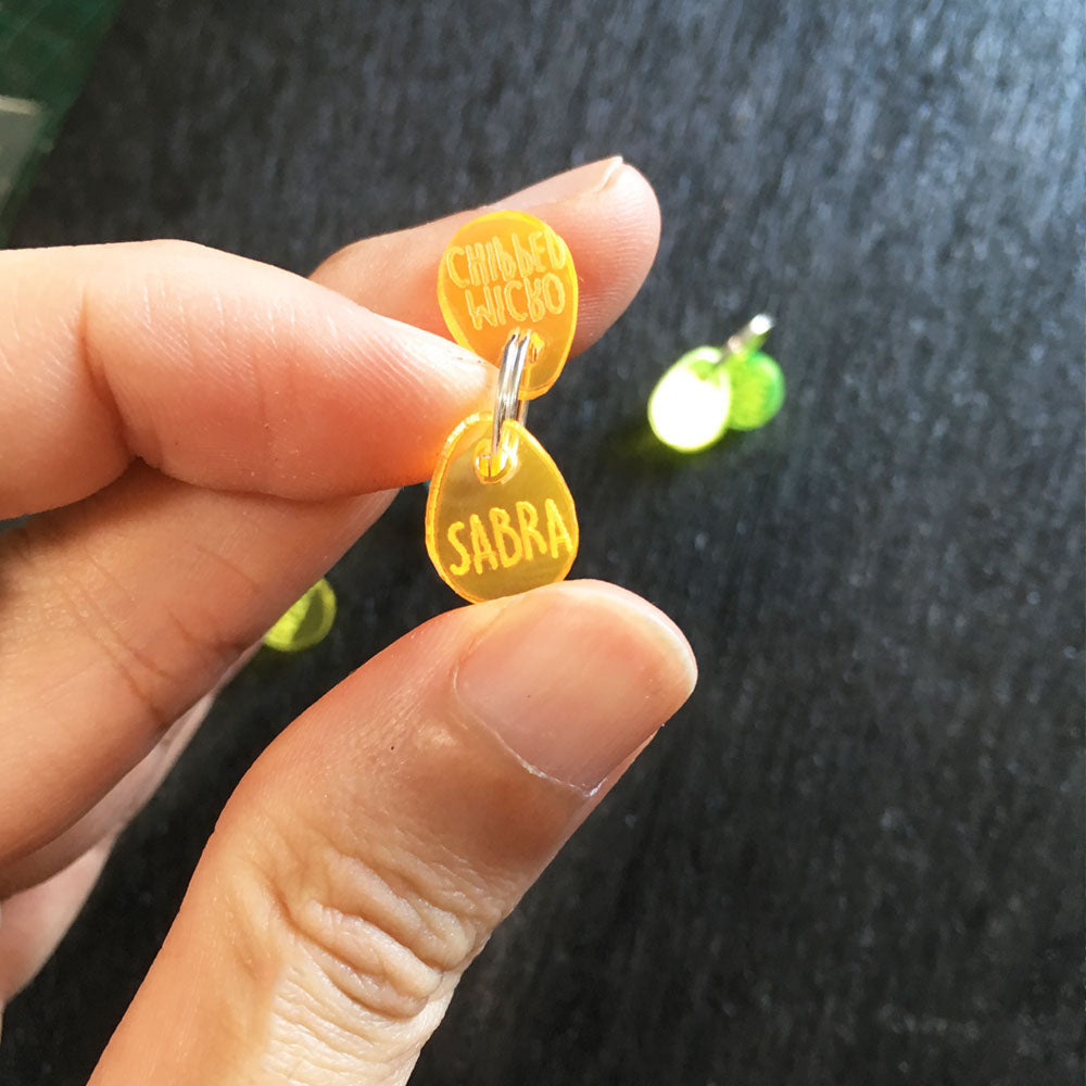 Nano - Acrylic Tag