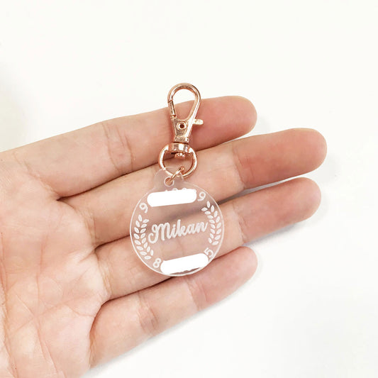Leaves - Acrylic  Tag