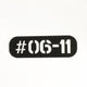 25cm Stencil - SG - Unit Number