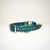 Ocean Teal - 2.5cm Fluxbury Leather Dog Collar (Special - Limited Edition)