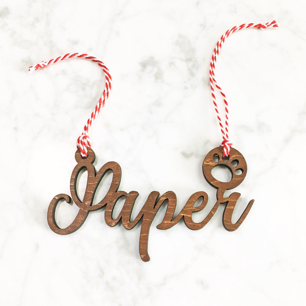 Custom Cut Wooden Words (10 Characters & Below)