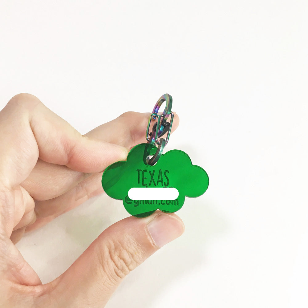 Cloud - Acrylic Tag