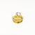 Sun & Cloud - Gold Mirror Acrylic Tag