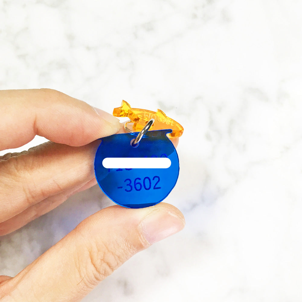 Fish Bowl - Acrylic Tag