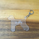 Acrylic Engraved Poodle Keychain - Avaloncraftsg