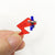Lightning Red & Blue - Acrylic Tag