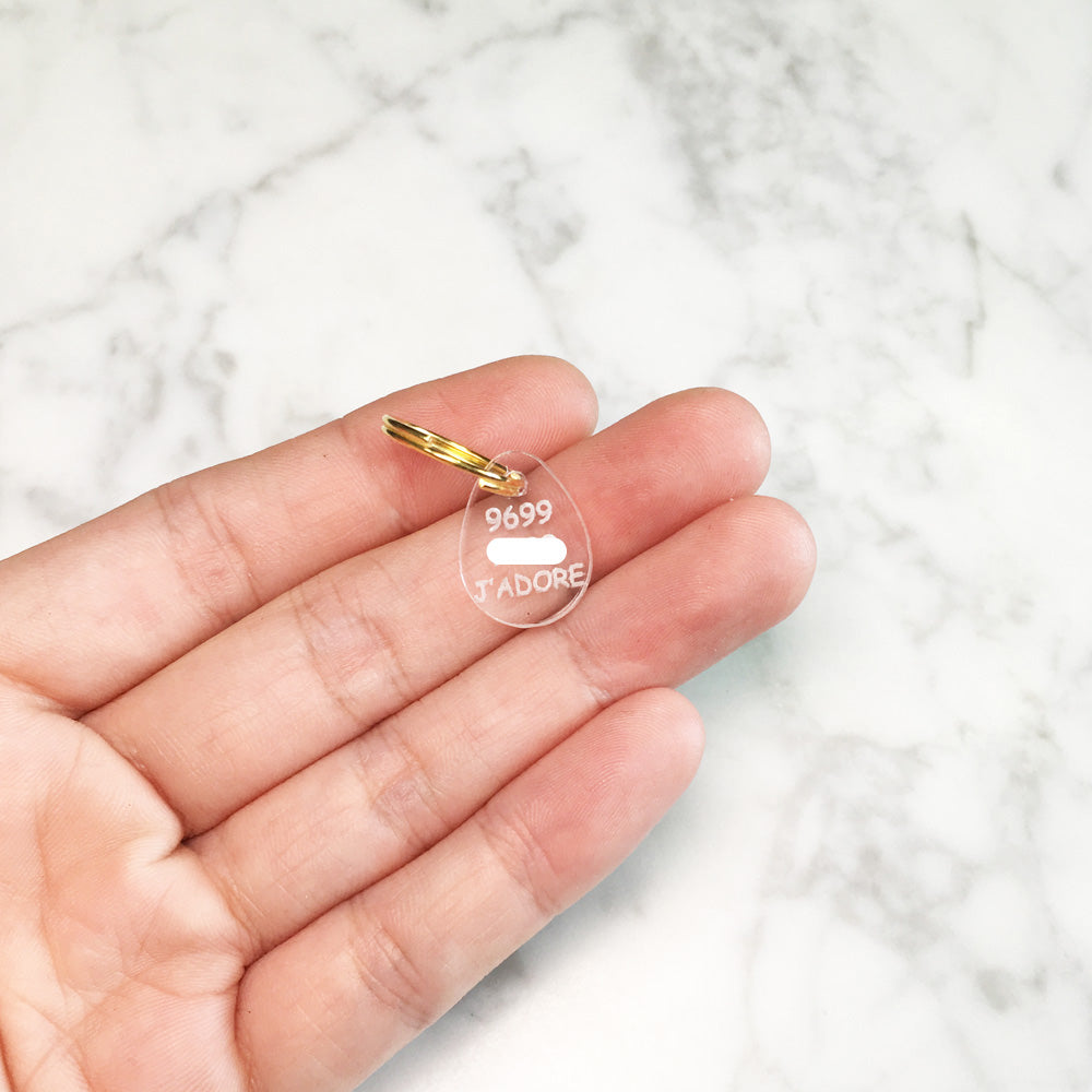 Micro - Acrylic Tag