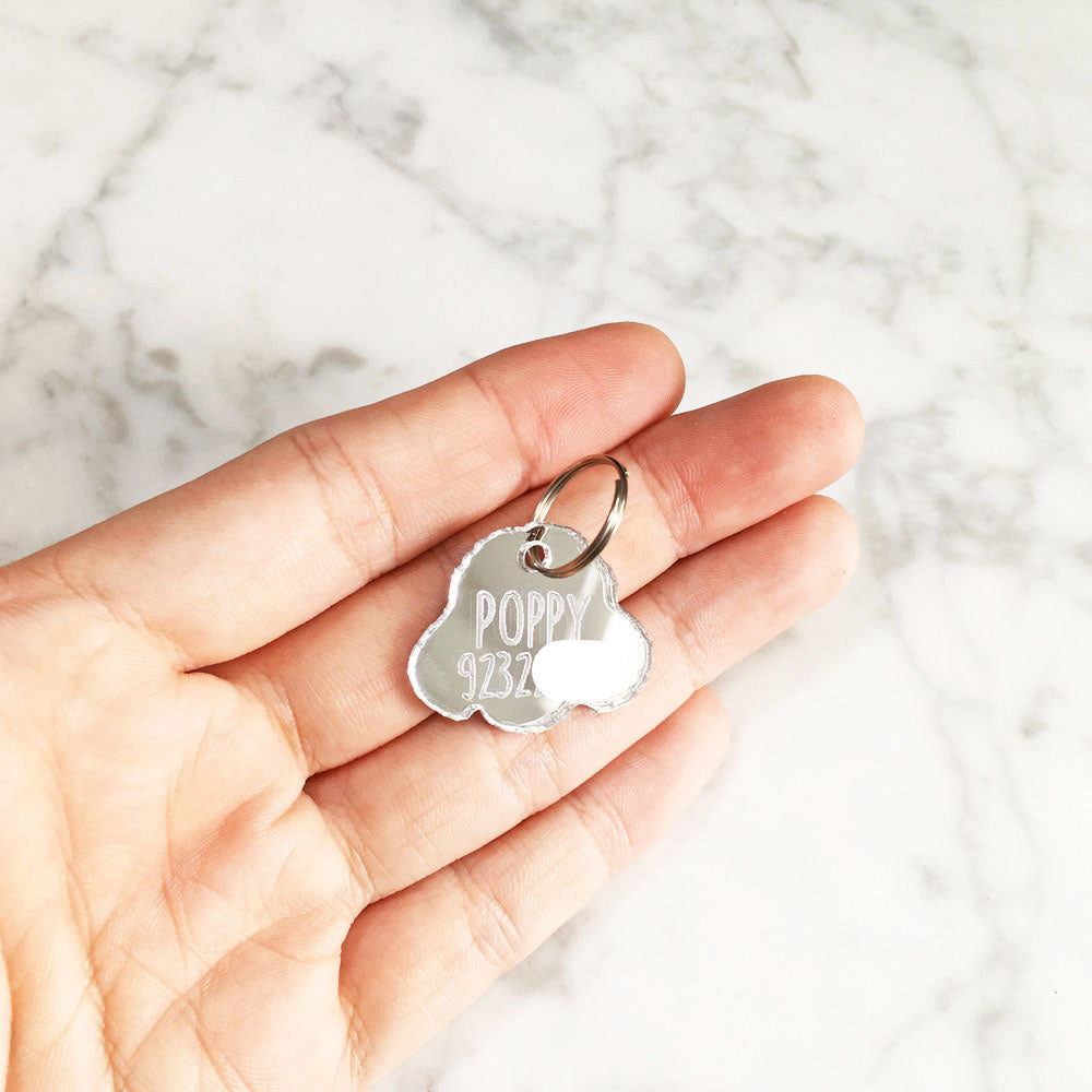Poodle (Mirror) - Acrylic Tag