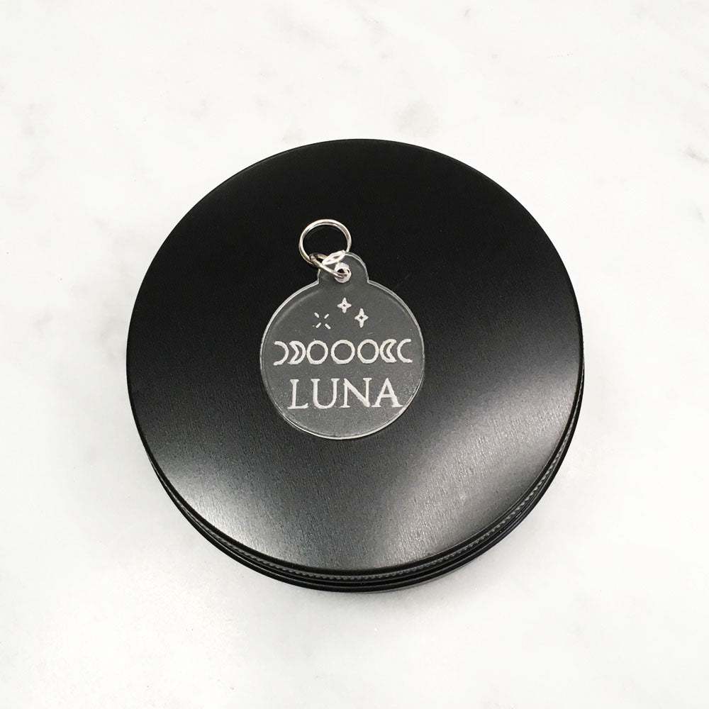 Moon Phase - Acrylic Tag