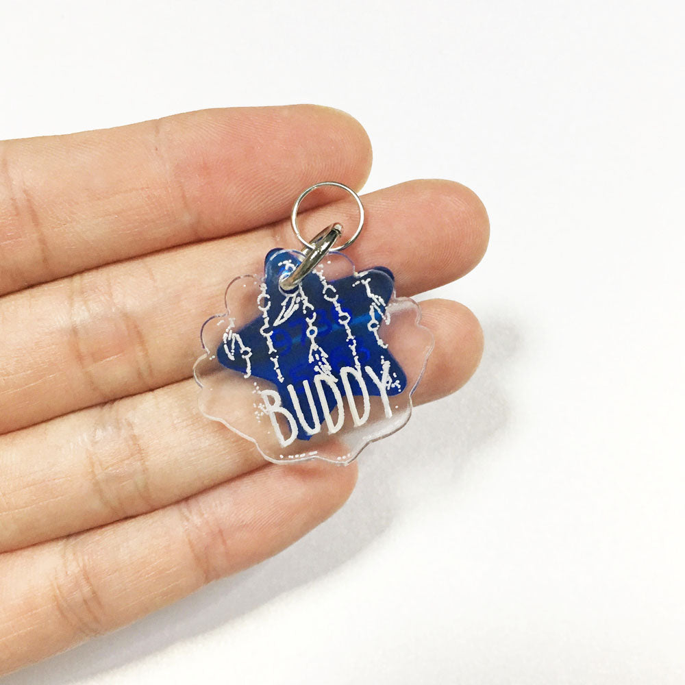Seashell & Starfish - Acrylic Tag