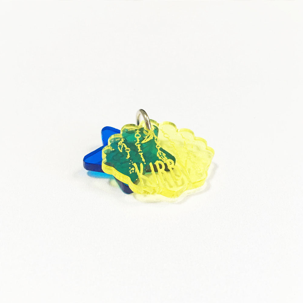 Seashell & Starfish - Acrylic Tag