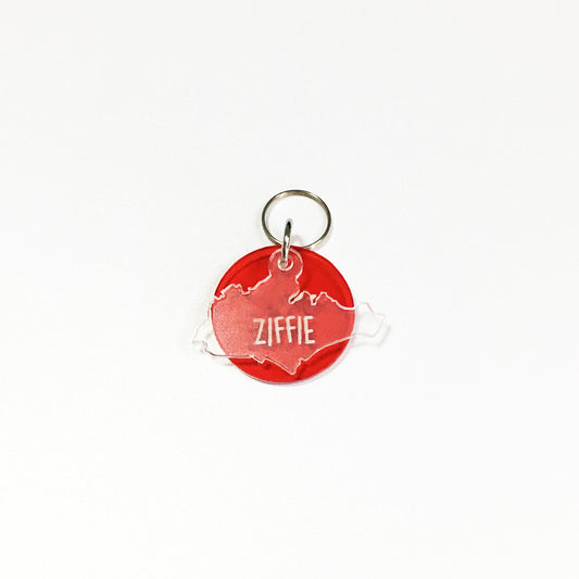 Singapore - Acrylic Tag