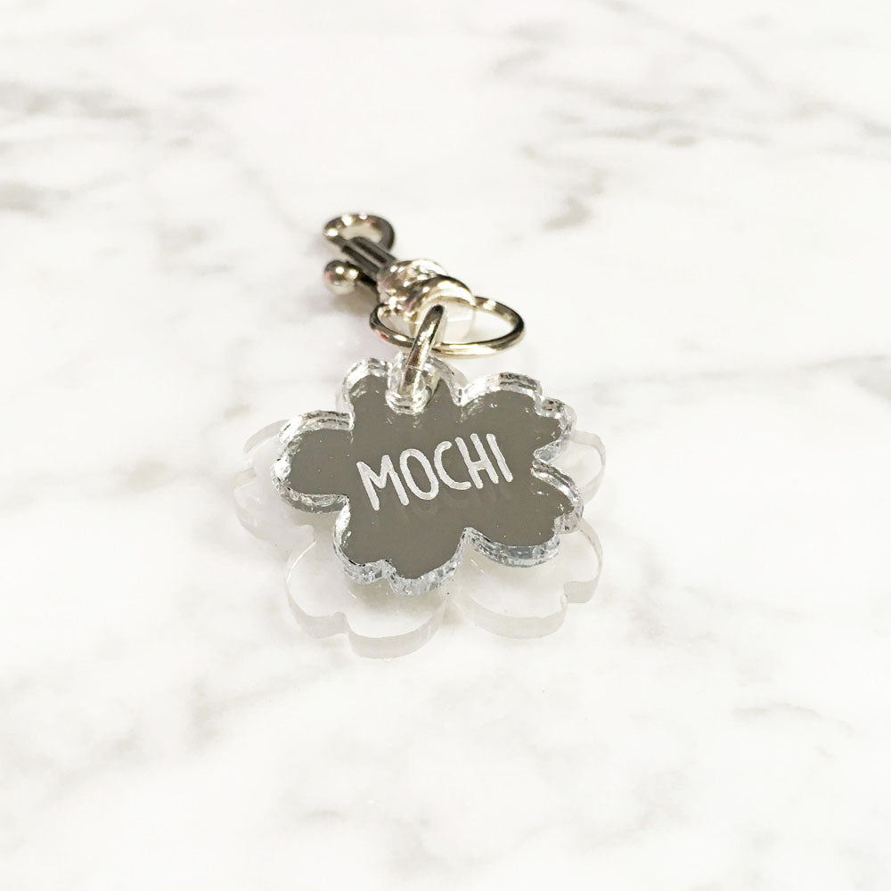 Double Cherry Blossom - Acrylic Tag