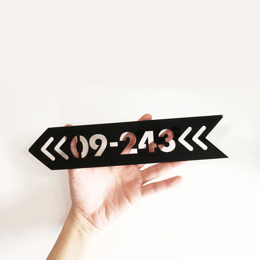 Directional / Arrow - Unit Number