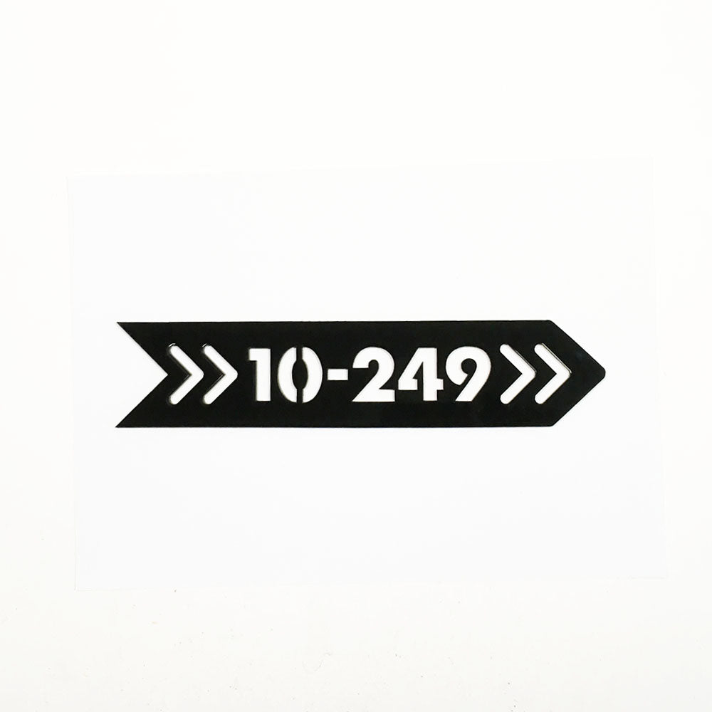 Directional / Arrow - Unit Number