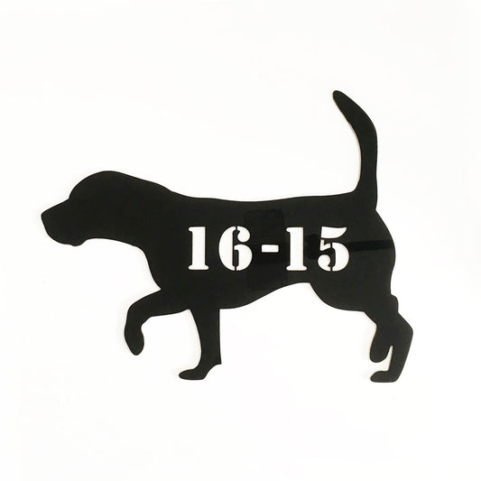 Beagle - Dog Shape Unit Number